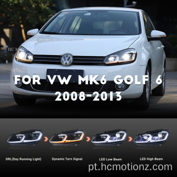 HCMOTIONZ VOLKWAGEN MK6 2008-2013 FRONTLAMPS FRONTAL